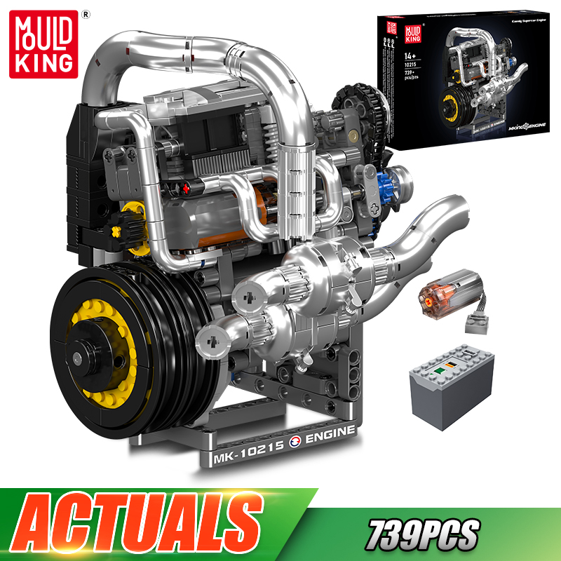 Lego Set Technic - Mould King 10215 The Supercar Engine