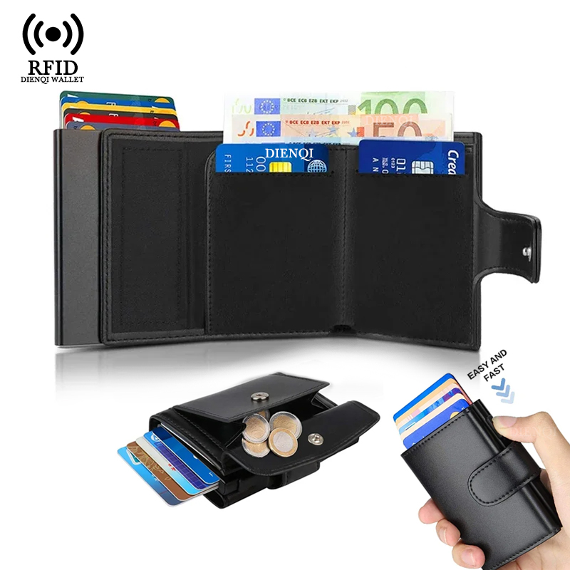Metal Business Card Case Rfid  - đánh giá và giá Card Top Loader