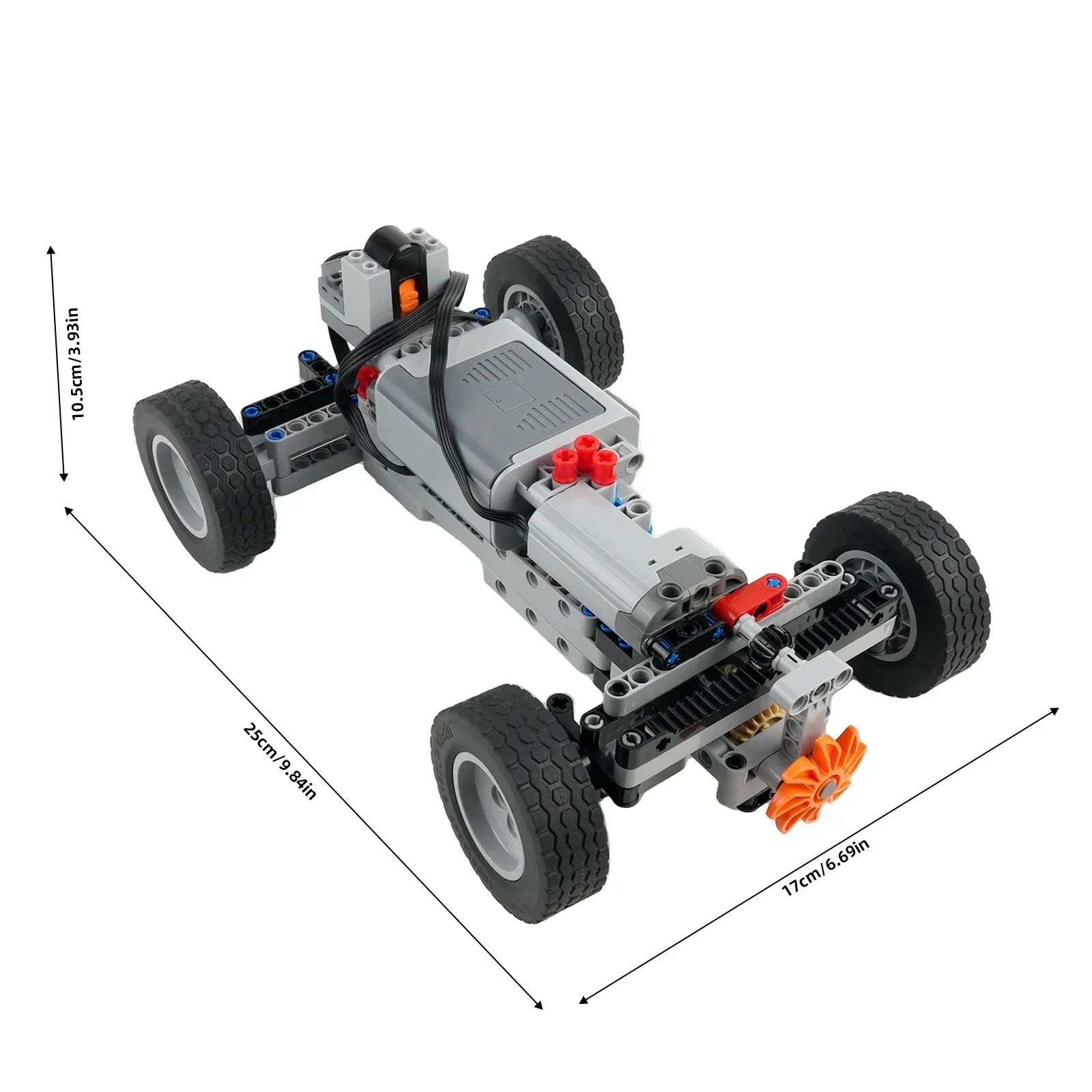 4WD RC Car Chassis Electric Se - đánh giá và giá Lego Set Technic