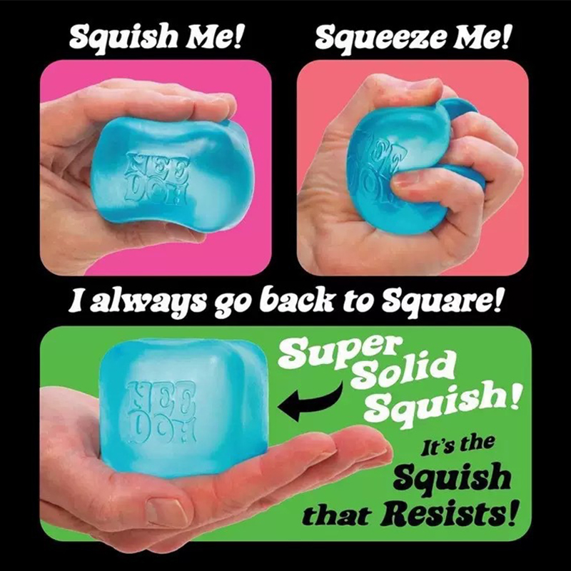 Needoh Nice Cube Sensory Fidge - đánh giá và giá Fidget Cube Original