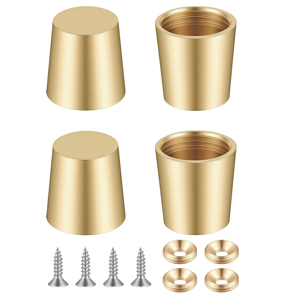 4PCS Brass Cutting Board Feet  - đánh giá và giá Display Risers Set