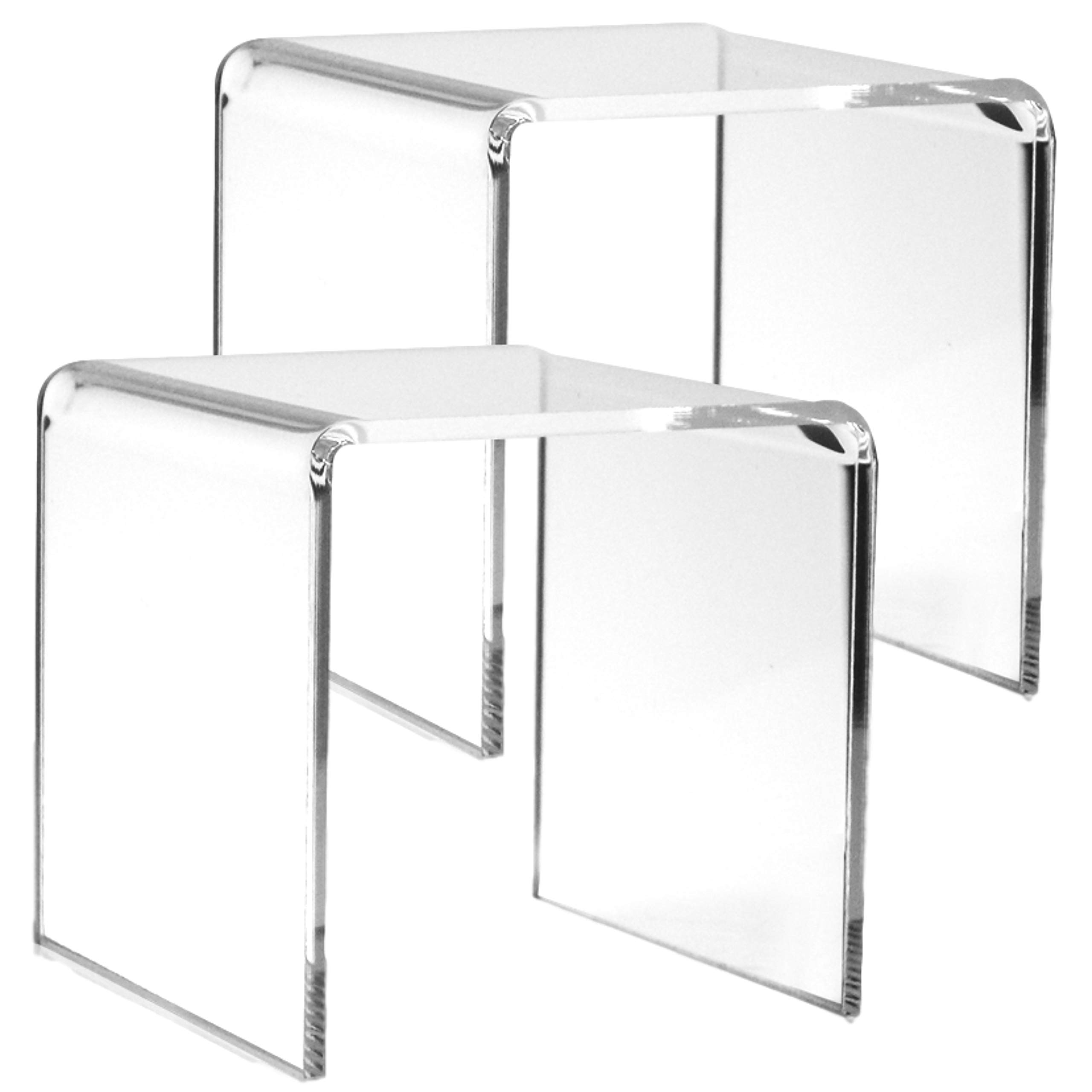Acrylic Display Risers Stand,C - đánh giá và giá Pop Display Shelf