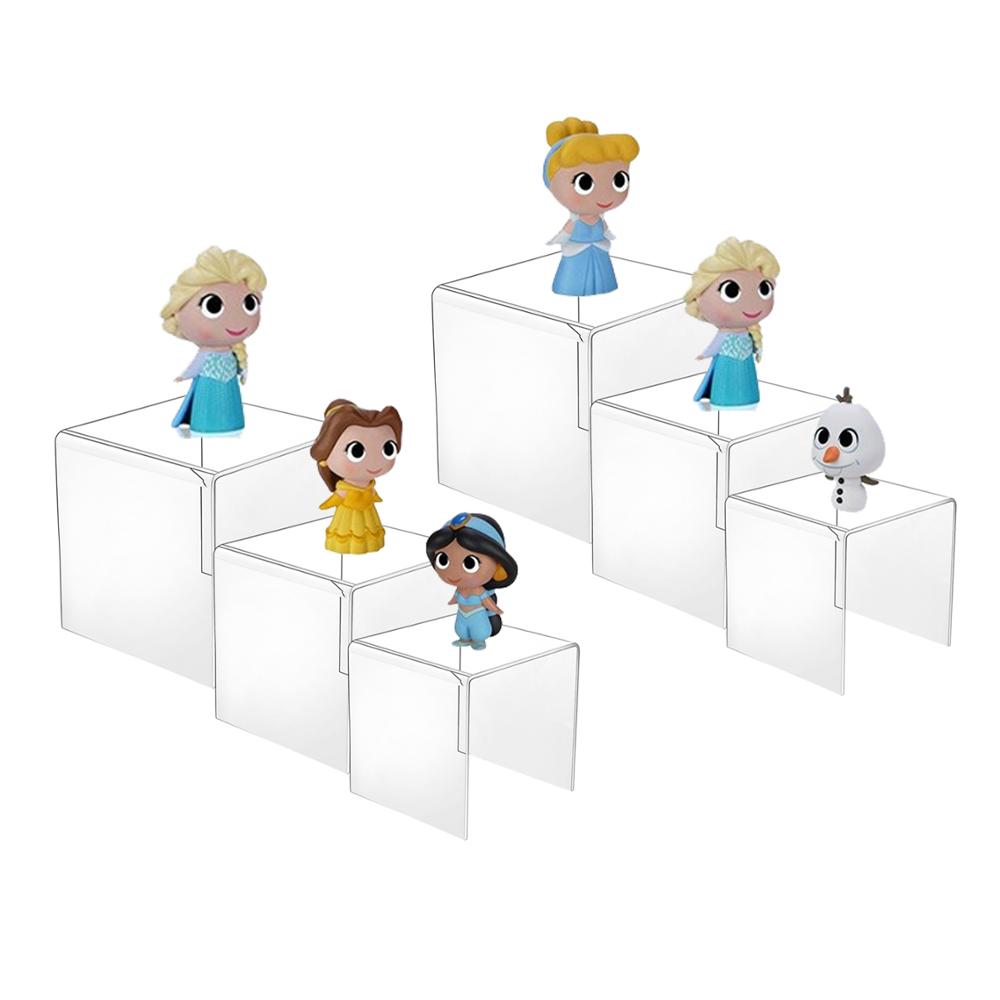 Clear Acrylic Display Risers f - đánh giá và giá Display Risers Set