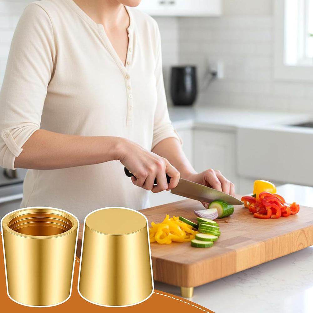 4pcs Brass Cutting Board Feet  - đánh giá và giá Display Risers Set