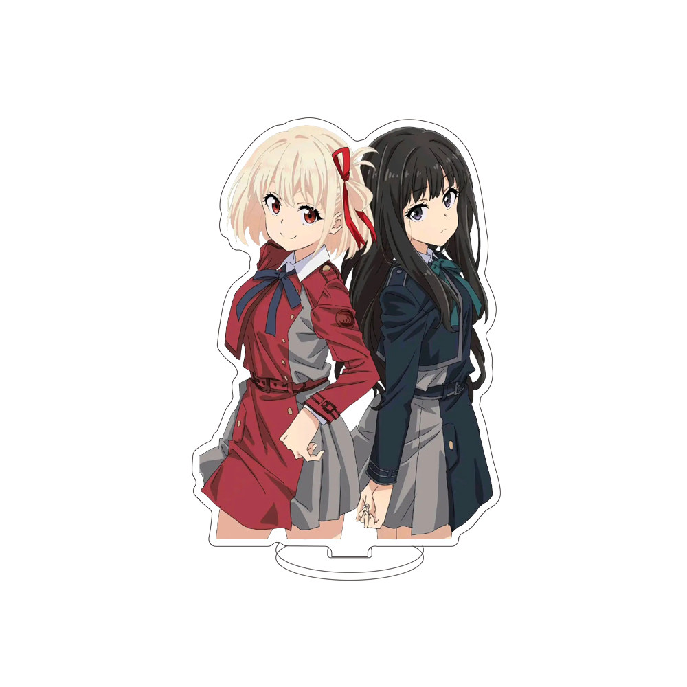 16CM Anime Lycoris Recoil‌ Fig - đánh giá và giá Figma Stand Set
