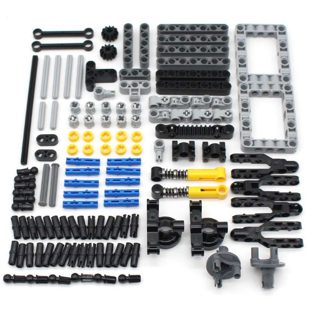 123PCS MOC Bulk Technical Part - đánh giá và giá Lego Set Technic