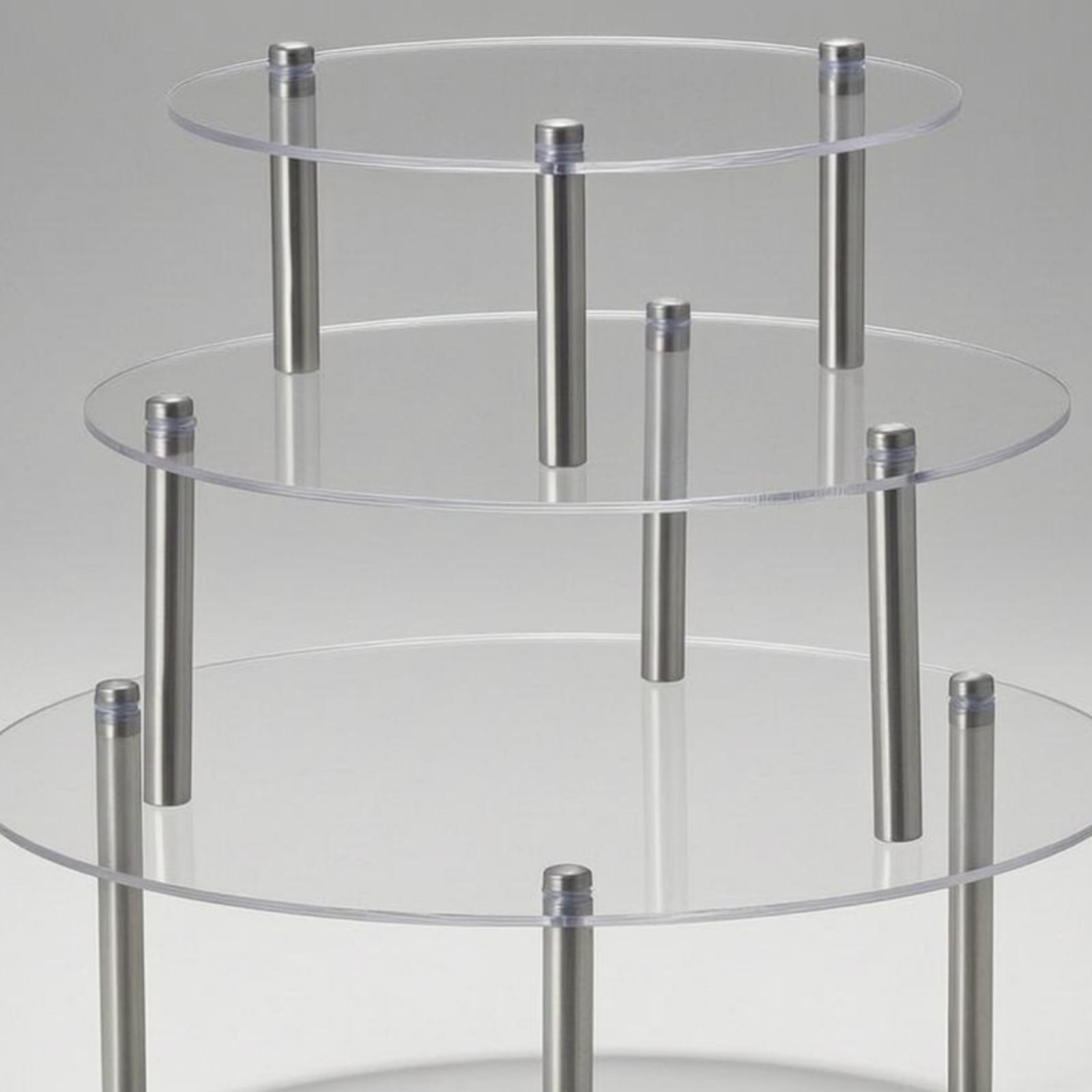 Acrylic Cake Stand Cylindrical - đánh giá và giá Display Risers Set